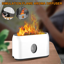 Lade das Bild in den Galerie-Viewer, Lautloser Aroma Diffusor, Luftbefeuchter mit Lichteffekt in Form einer Flamme
