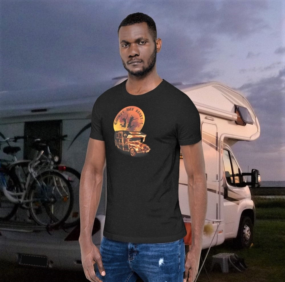 T-Shirt Premium Kurzarm: Camper was sonst